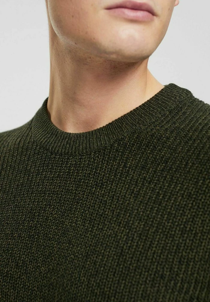 Esprit REGULAR FIT - Jumper - Dark Khaki - Image 4