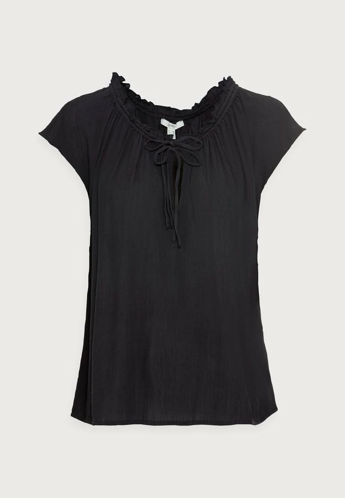 Esprit BLOUSE - Print T-shirt - Black - Image 5