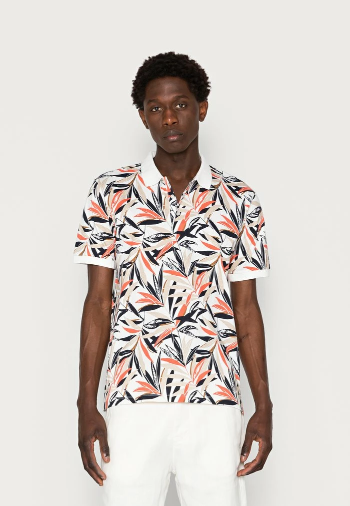 Esprit SUS AOP - Polo Shirt - Off White