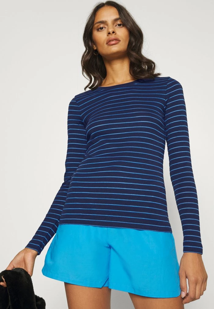Esprit Long Sleeved Top - Navy - Image 4