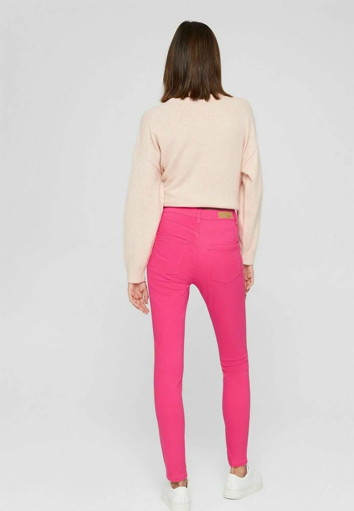 Esprit SKINNY - Trousers - Pink Fuchsia - Image 3