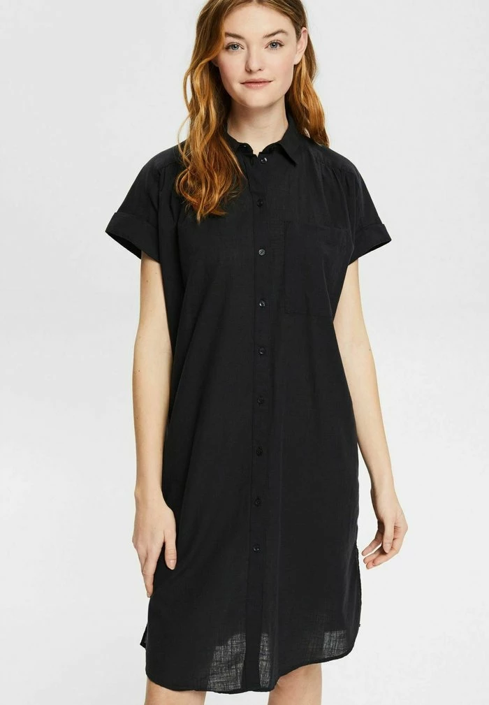 Esprit SHIRT - Shirt Dress - Black - Image 2
