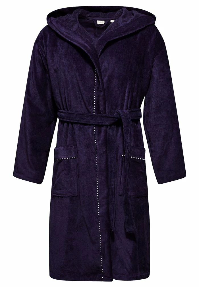 Esprit Dressing Gown - Navy Blue - Image 5