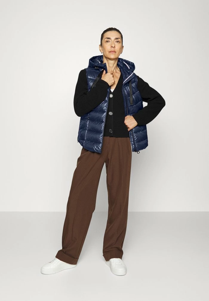 Esprit TAPE VEST - Waistcoat - Navy - Image 2