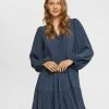 Esprit LIGHT WOVEN - Day Dress - Navy