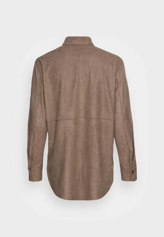 Esprit Button-down Blouse - Taupe - Image 2