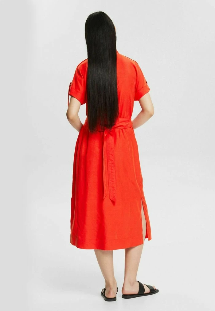 Esprit MIT GÜRTEL - Shirt Dress - Peach - Image 3