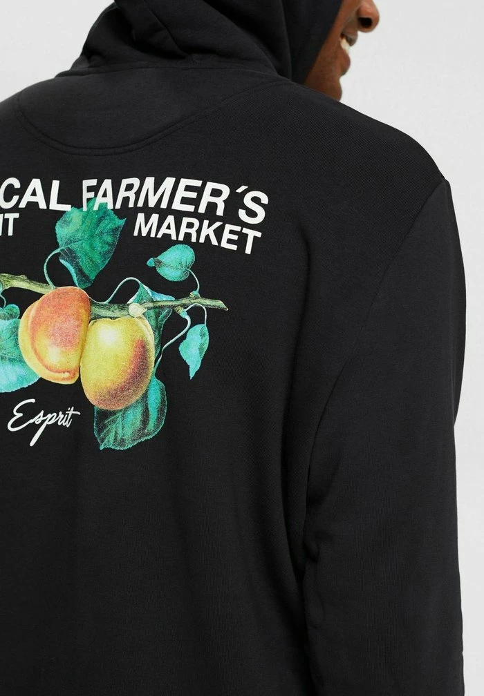 Esprit REGULAR FIT - Hoodie - Black - Image 4