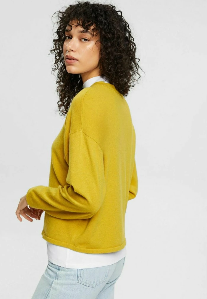 Esprit Sweatshirt - Dusty Yellow - Image 3