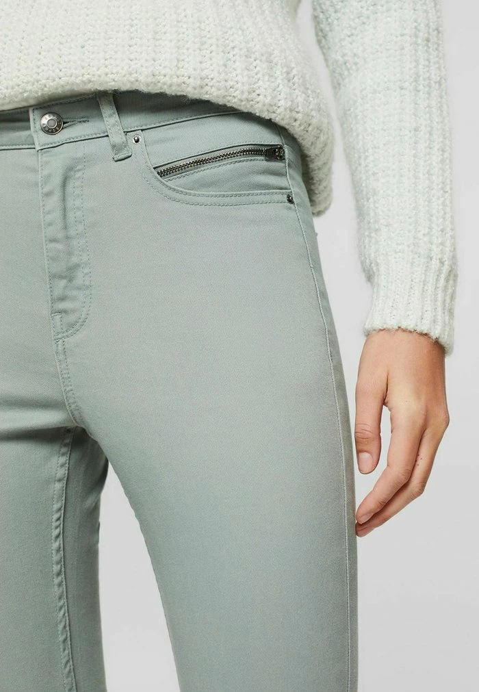 Esprit SKINNY - Trousers - Dusty Green - Image 4