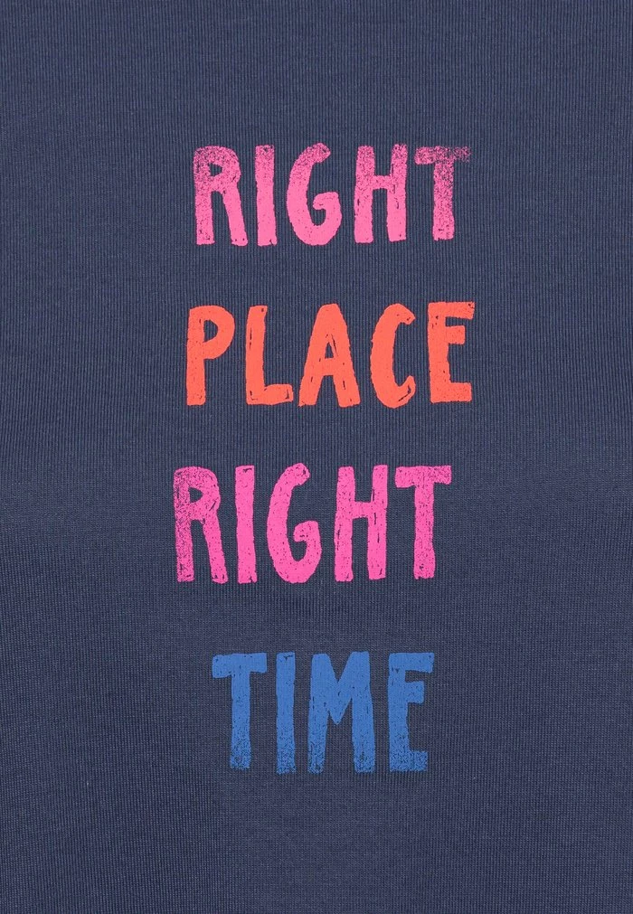 Esprit Print T-shirt - Navy - Image 3