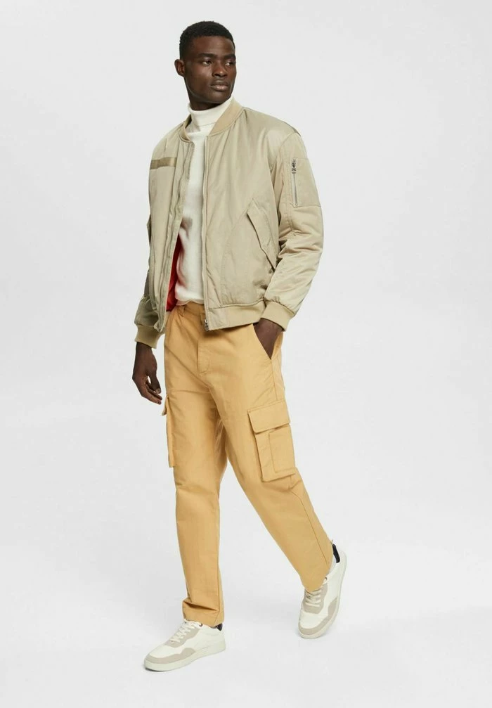 Esprit Cargo Trousers - Beige - Image 2