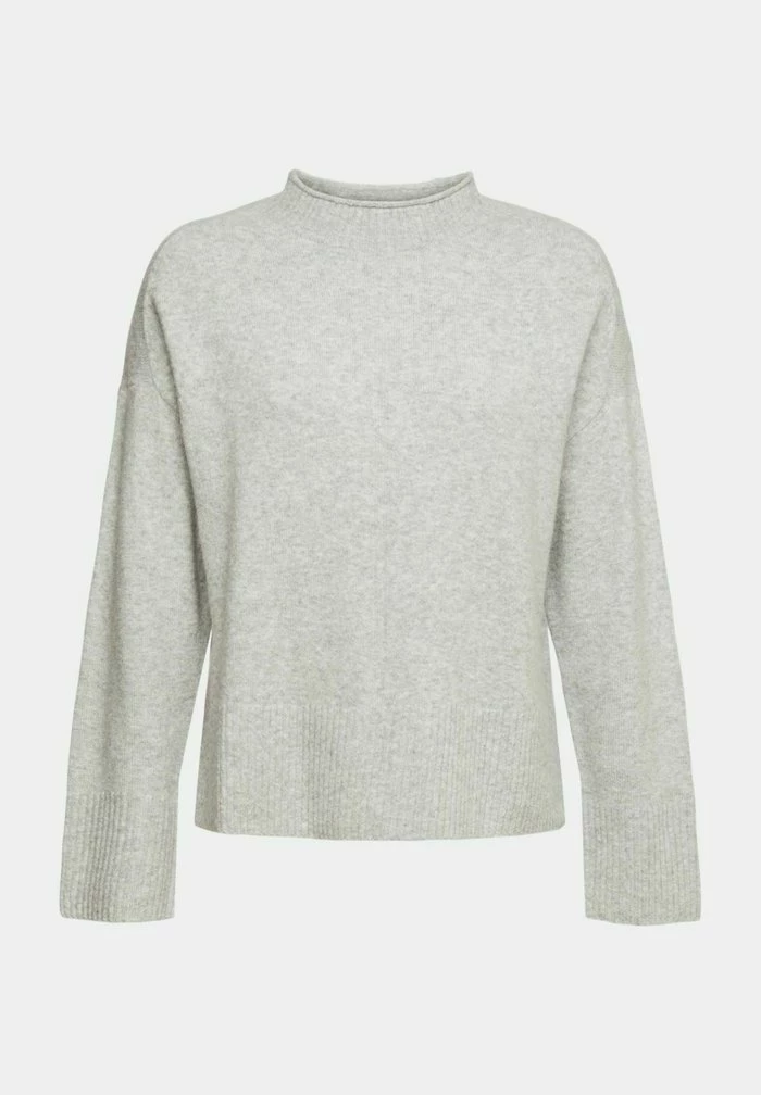 Esprit MIT STEHKRAGEN - Jumper - Light Grey - Image 8