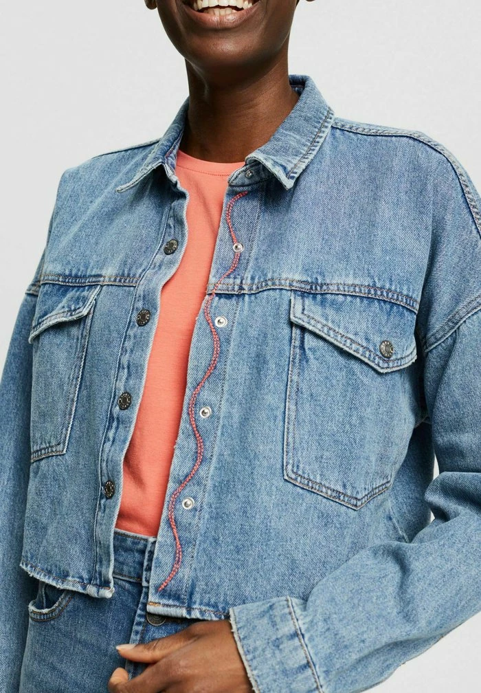 Esprit Denim Jacket - Blue - Image 4