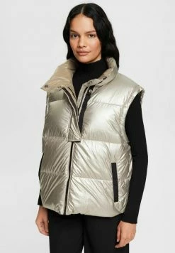 Esprit Waistcoat - Light Taupe