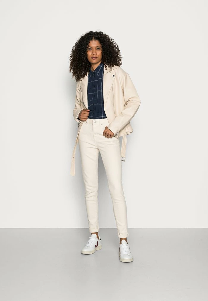 Esprit Button-down Blouse - Navy - Image 2