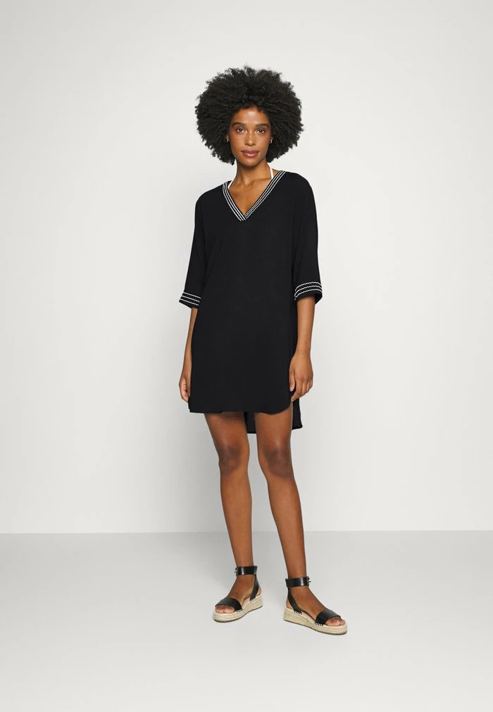 Esprit ROBINS BEACH WOVEN TUNIC - Beach Accessory - Black - Image 2