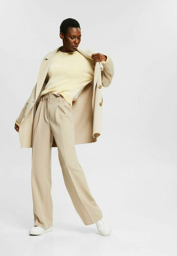 Esprit LOOSE - Jumper - Dusty Yellow - Image 4