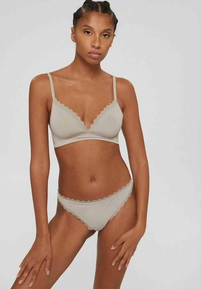 Esprit FEMININE MICRO PAR - Triangle Bra - Light Taupe - Image 2
