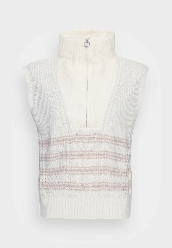 Esprit VEST - Jumper - Off White - Image 4
