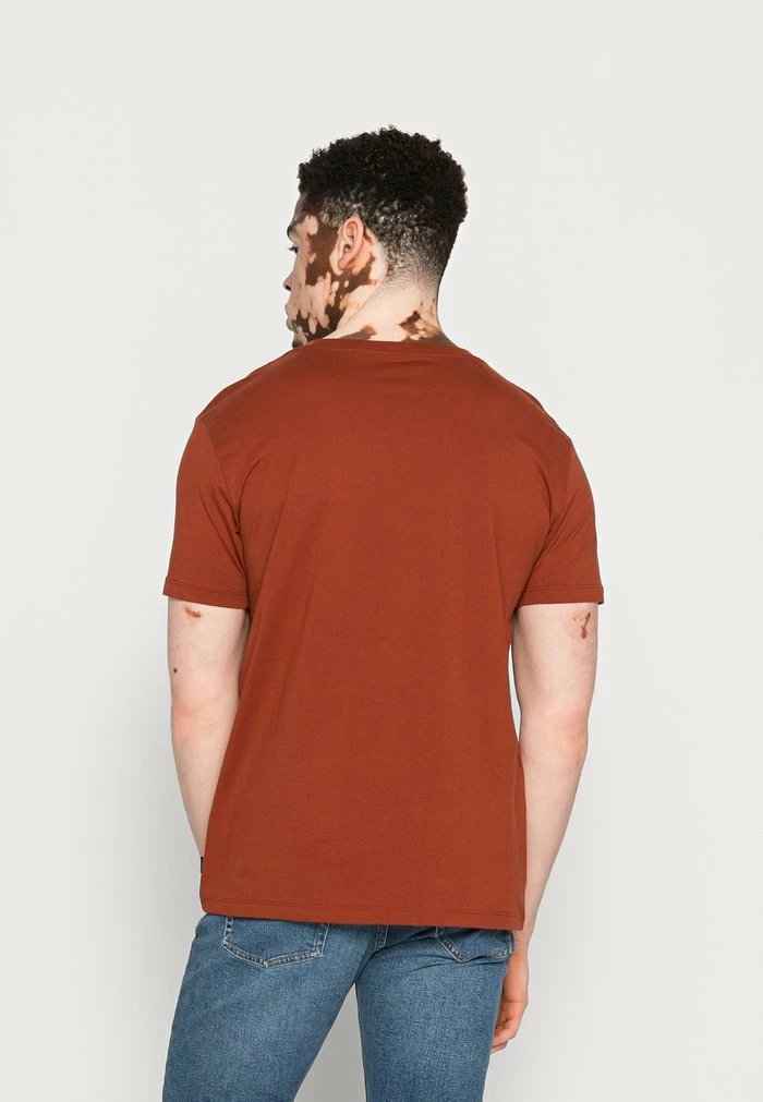 Esprit Print T-shirt - Rust Brown - Image 3