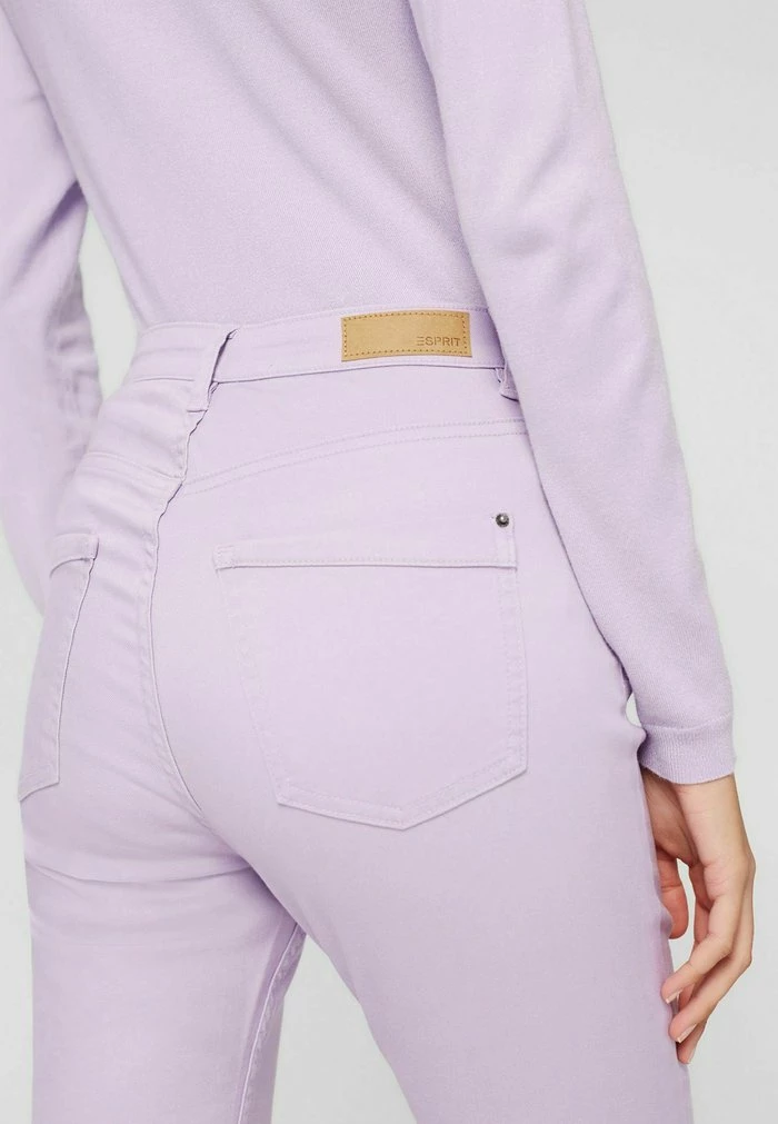 Esprit SKINNY - Trousers - Lilac - Image 6