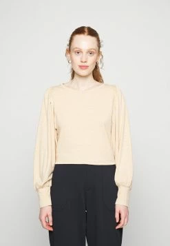 Esprit WIDE SLEEVE - Long Sleeved Top - Sand