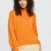 Esprit MIT STEHKRAGEN - Jumper - Golden Orange