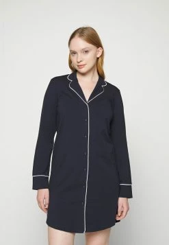 Esprit NIGHTSHIRT LONG SLEEVE - Nightie - Navy