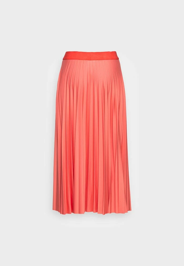 Esprit PLISEE SKIRT - Pleated Skirt - Coral - Image 2
