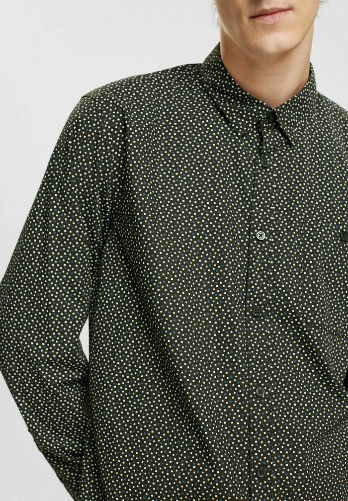Esprit SLIM FIT - Shirt - Dark Khaki - Image 5