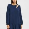 Esprit Day Dress - Navy