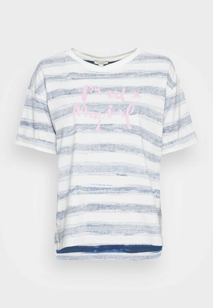 Esprit Print T-shirt - Off White - Image 4