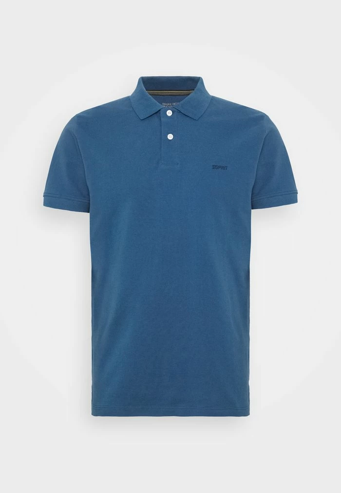 Esprit Polo Shirt - Grey Blue - Image 5