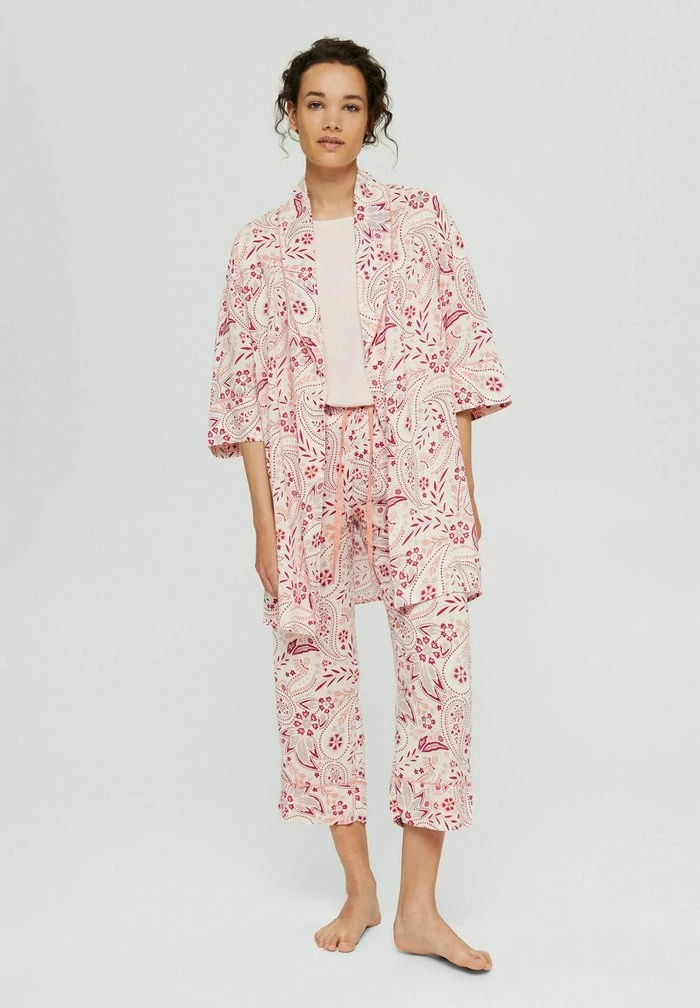 Esprit Dressing Gown - Light Pink - Image 2