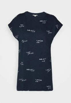Esprit Print T-shirt - Navy