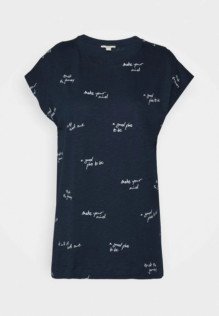 Esprit Print T-shirt - Navy
