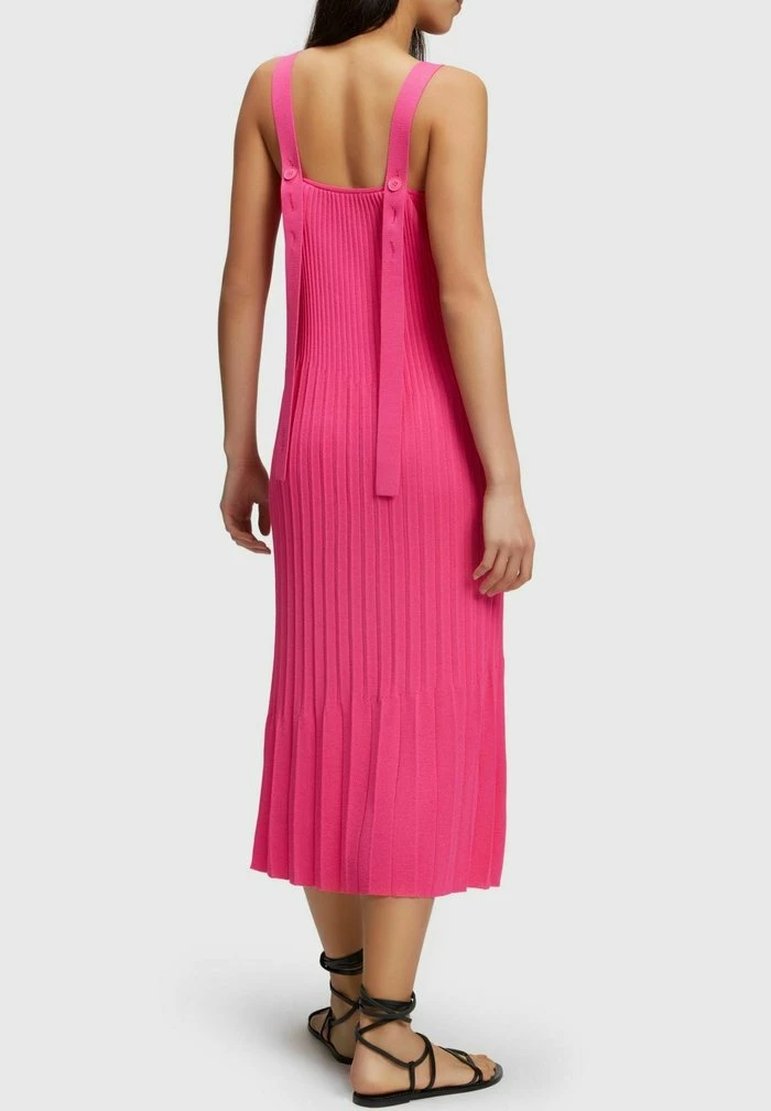 Esprit RECYCELT MIT PLISSEEFALTEN - Jumper Dress - Pink Fuchsia - Image 2