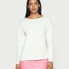 Esprit BOAT NECK - Long Sleeved Top - Off White