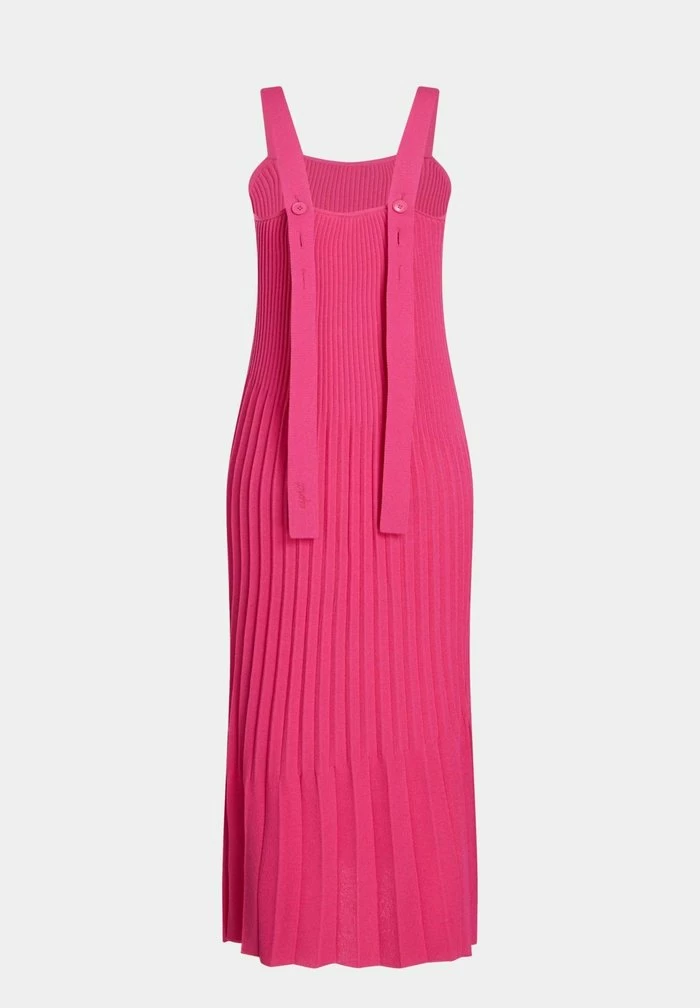 Esprit RECYCELT MIT PLISSEEFALTEN - Jumper Dress - Pink Fuchsia - Image 7