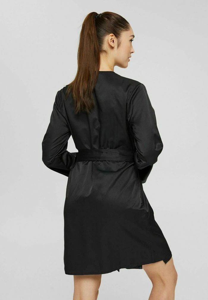 Esprit Dressing Gown - Black - Image 3