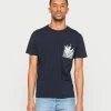 Esprit Print T-shirt - Navy