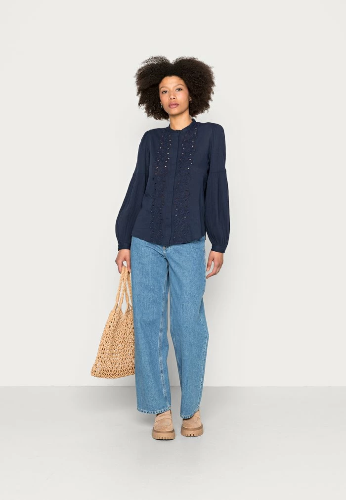 Esprit BLOUSES WOVEN - Blouse - Navy - Image 2