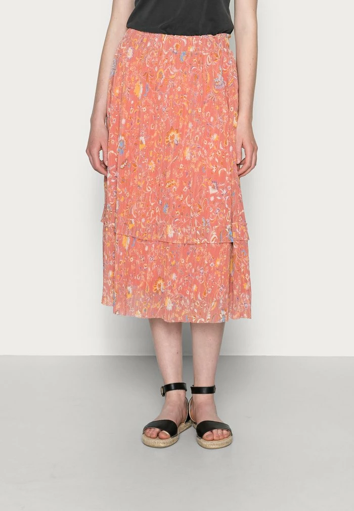 Esprit SKIRT PLISEE - A-line Skirt - Blush