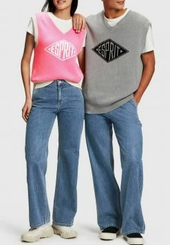 Esprit Straight Leg Jeans - Blue Rinse