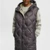 Esprit OUTDOOR WOVEN - Waistcoat - Anthracite