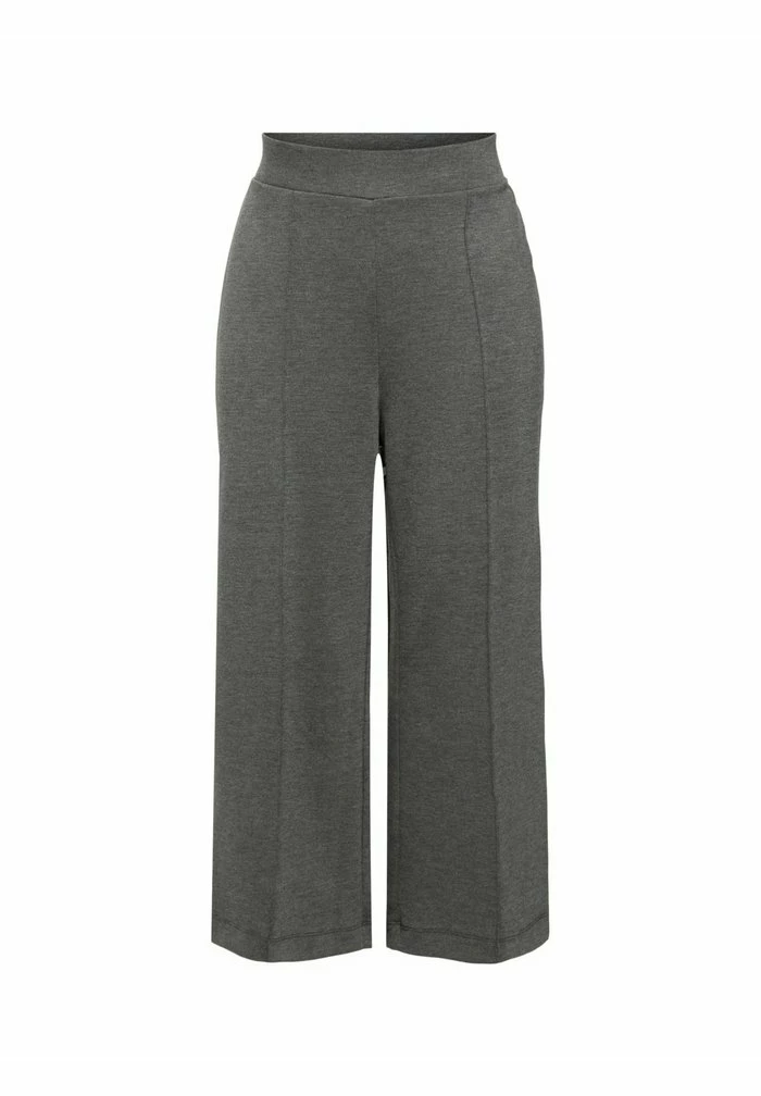 Esprit CROPPED MIT WEITEM BEIN - Trousers - Gunmetal - Image 7