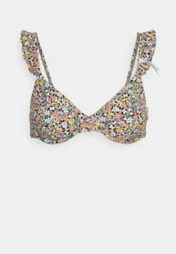 Esprit DOLANS BEACH BRA WITH RUFFLES - Bikini Top - Light Khaki