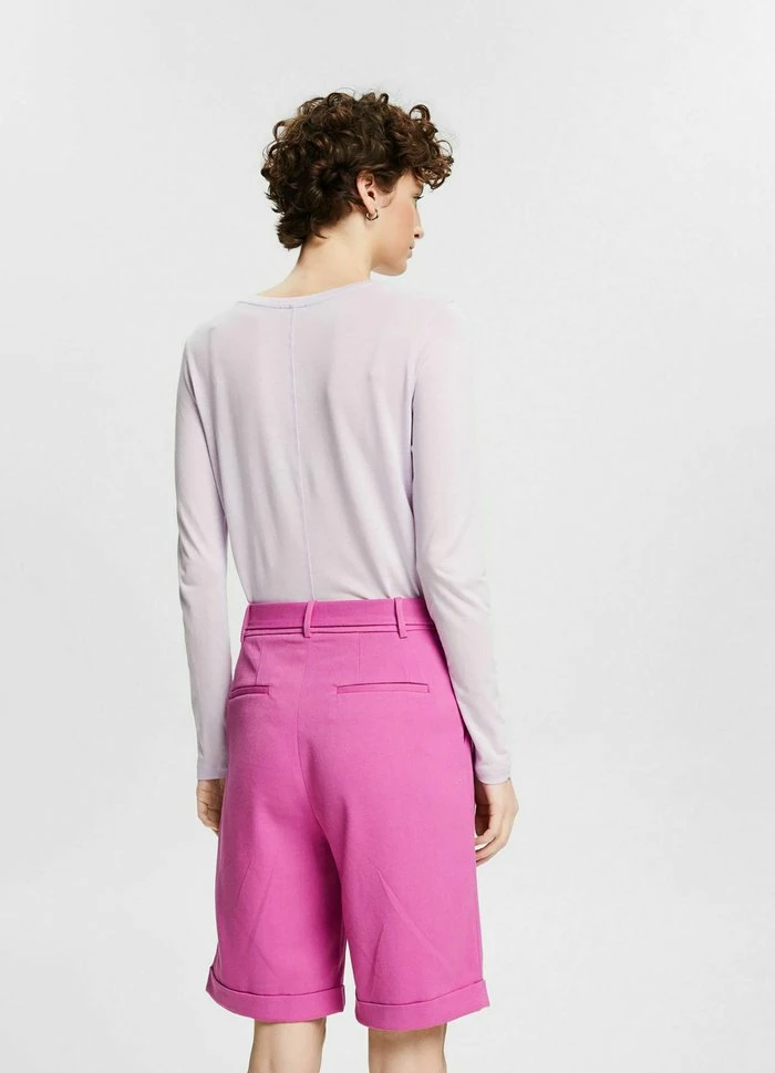 Esprit MIT BUNDFALTEN - Shorts - Pink Fuchsia - Image 3