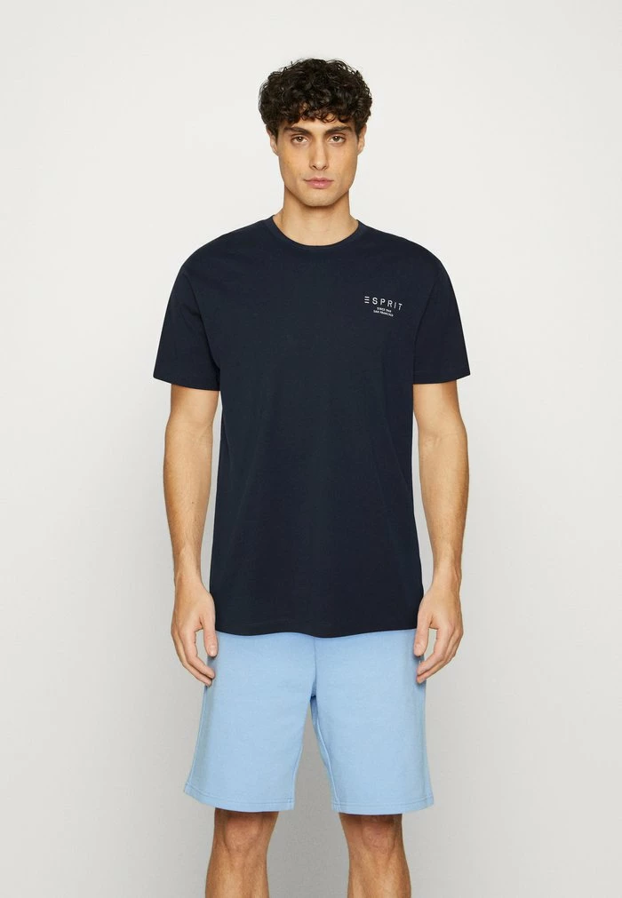 Esprit 3 PACK - Basic T-shirt - Navy